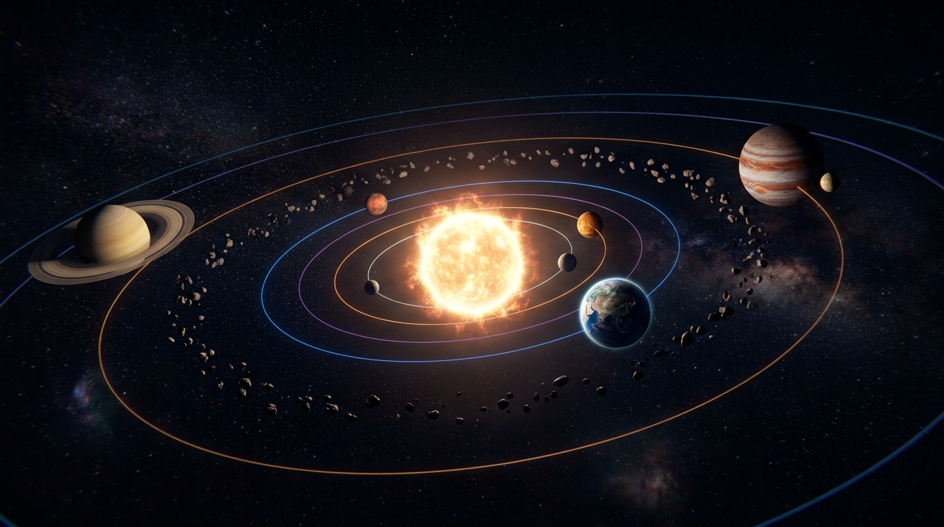 Solar System 3D: Local Qwen 3.8 vs. 0x Alpha Showdown experiment by Moiz Ahmed