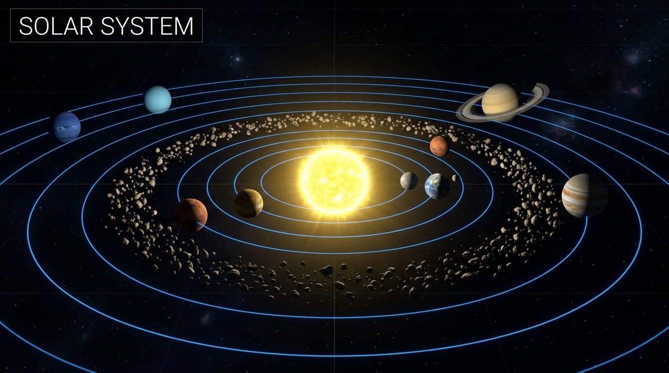 Qwen 3.8 Local Three.js Solar System Preview